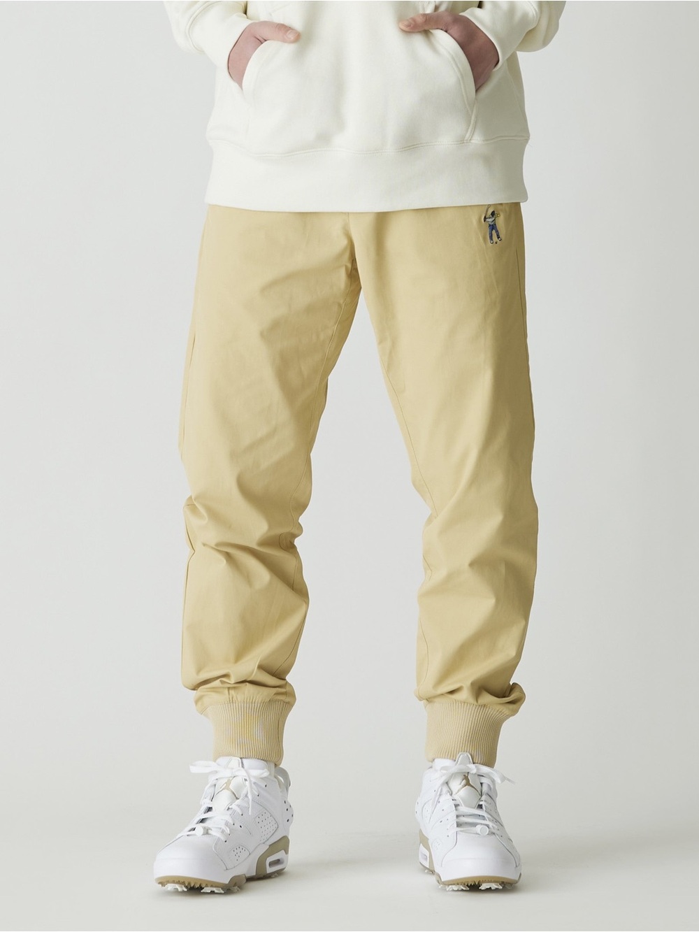 Eastside Golf Jogger Pants Beige Khaki Golf Athletic Performance Size Large